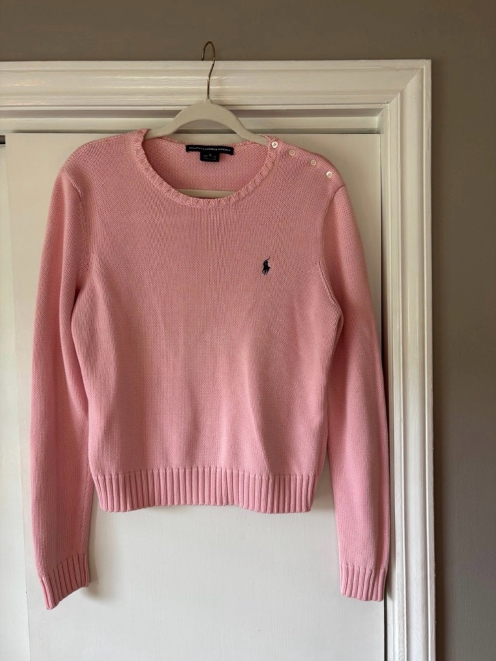 Ralph Lauren Sport Knit Sweater in Pink